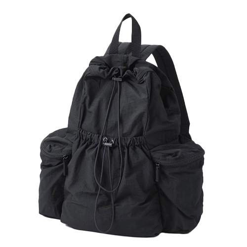 GU Drawstring Backpack - Black