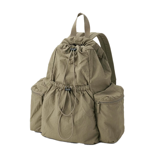 GU Drawstring Backpack - Olive