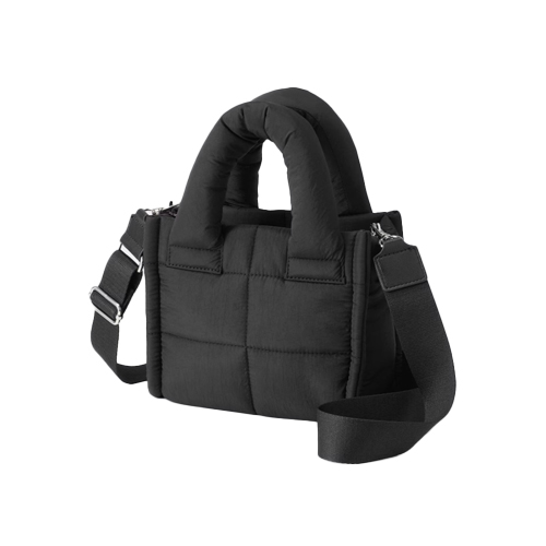 GU Puff Mini Shoulder Bag - Black