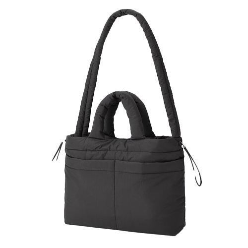 GU Puff Drawstring Bag - Black